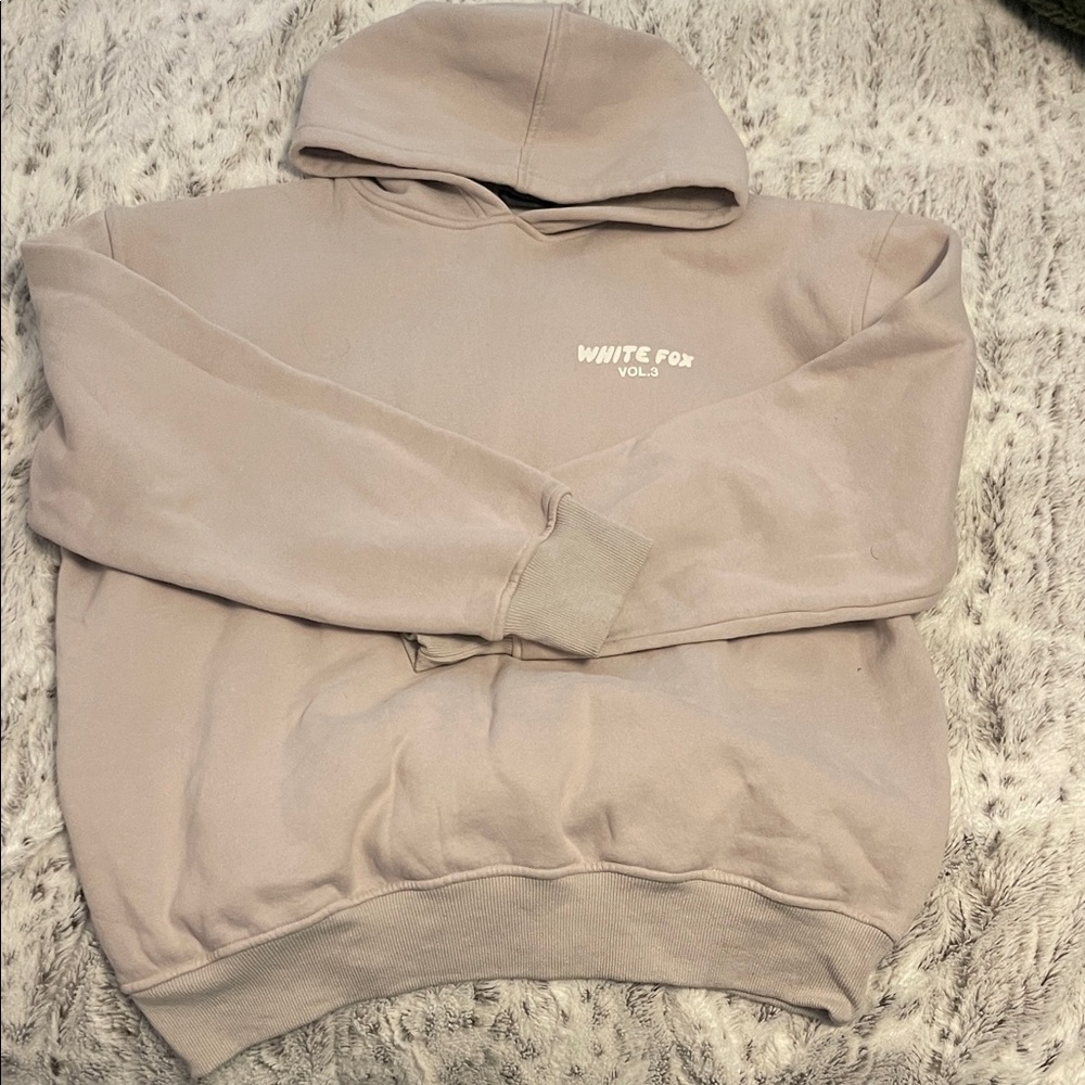 White fox sweatsuit